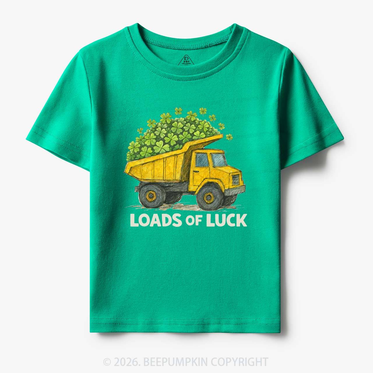 Loads Of Luck St. Patrick's Day Toddler&Kid's Tees Beepumpkin