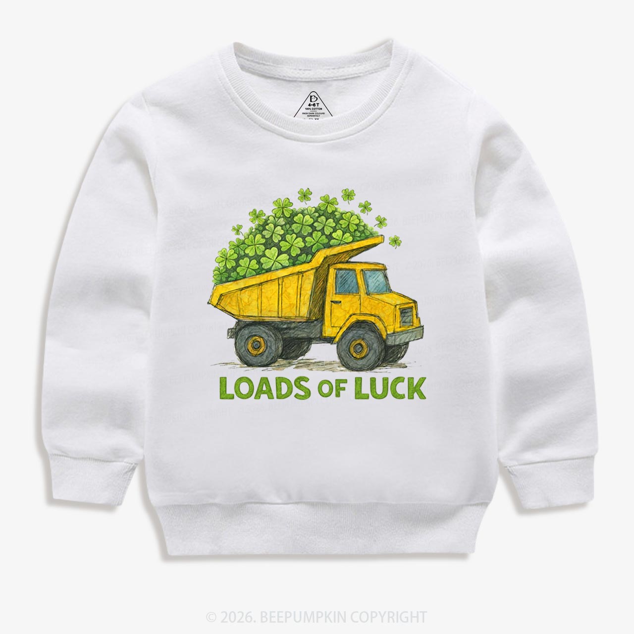 Loads Of Luck St. Patrick's Day Kid's Sweatshirt