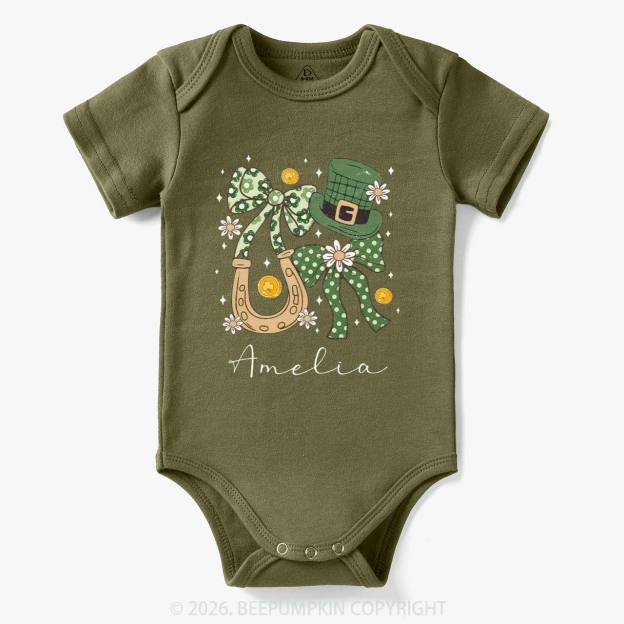 Floral Shamrock St Patrick’s Day Bodysuit