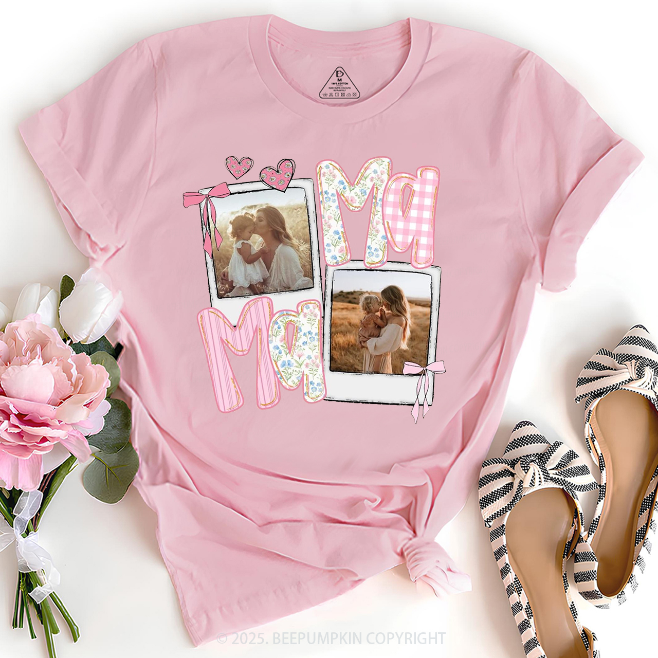 Personalized Photo Gift Shirt For Mom