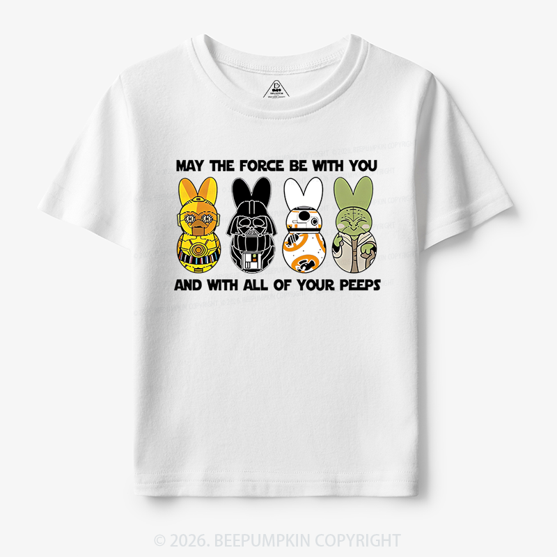 Bunny Ears Happy Easter Toddler&Kid's Tees Beepumpkin