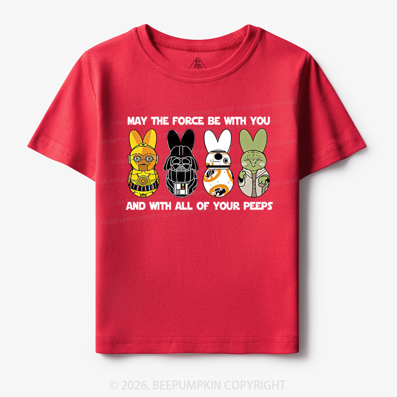 Bunny Ears Happy Easter Toddler&Kid's Tees Beepumpkin