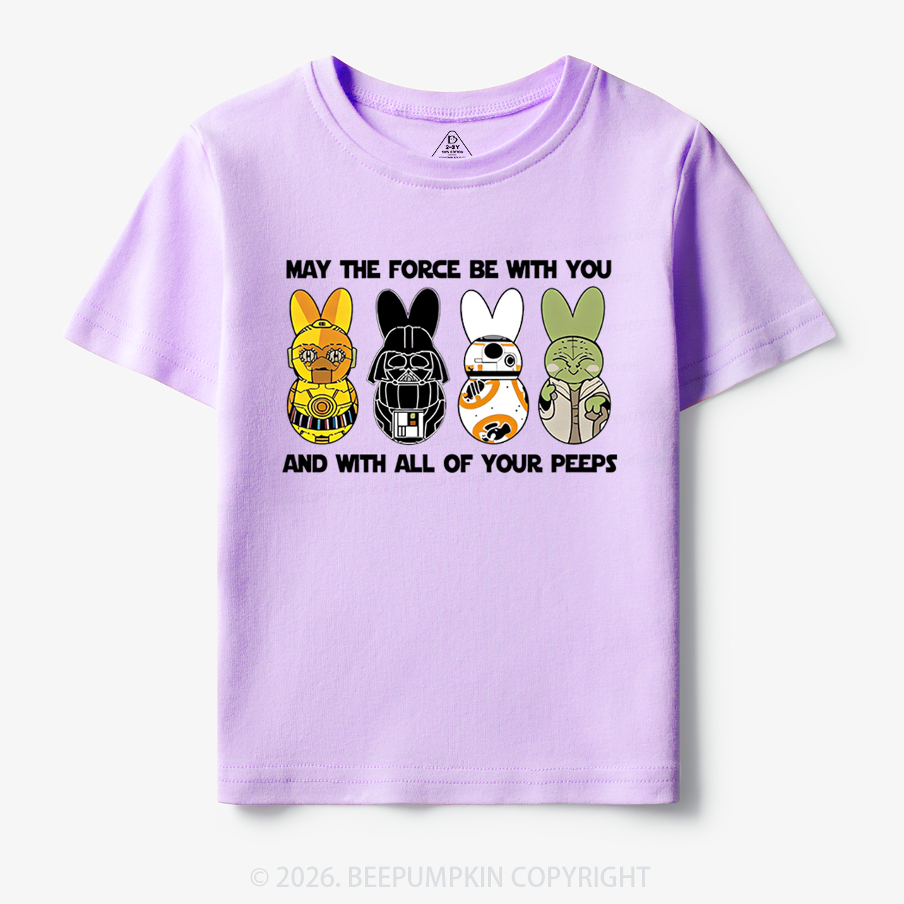 Bunny Ears Happy Easter Toddler&Kid's Tees Beepumpkin