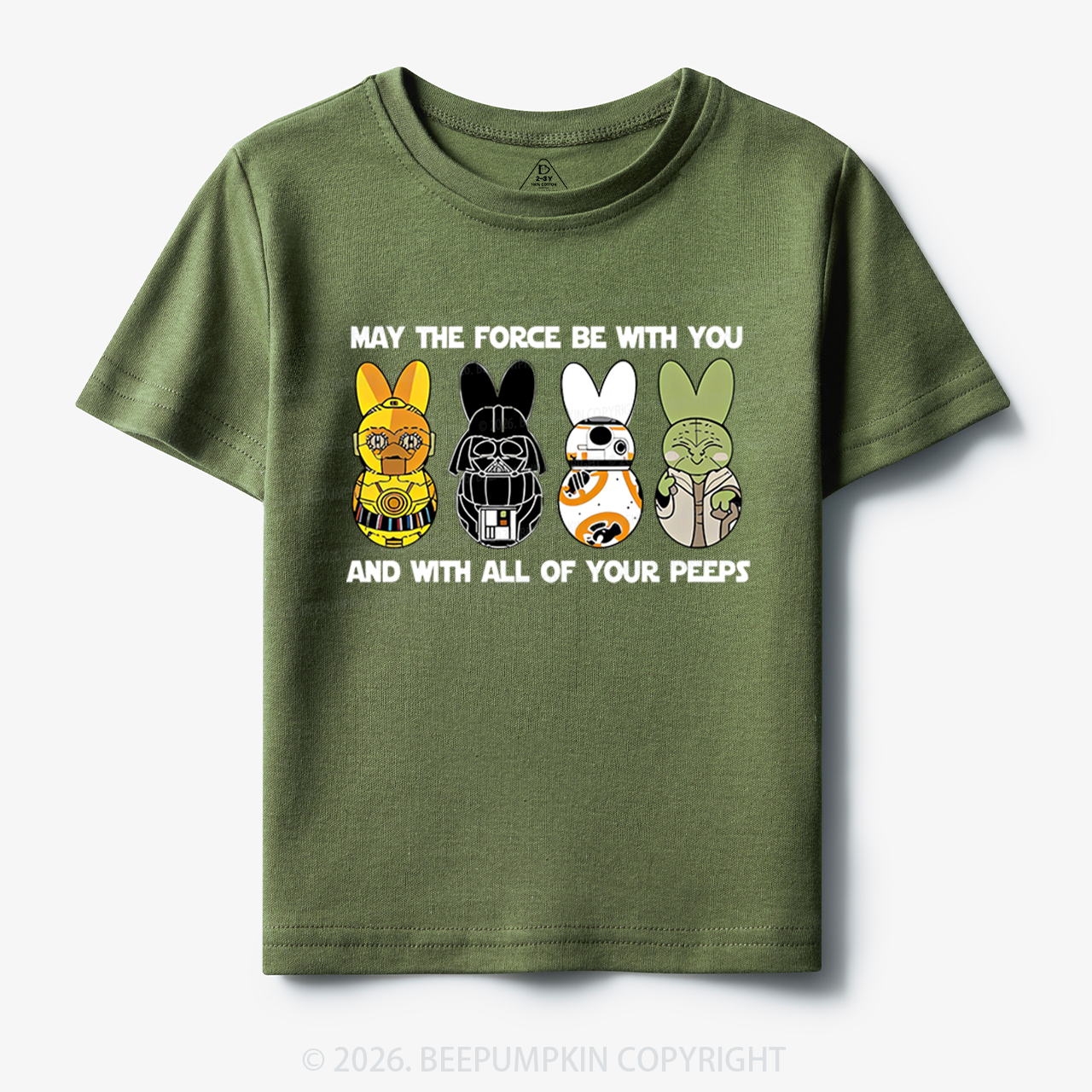 Bunny Ears Happy Easter Toddler&Kid's Tees Beepumpkin