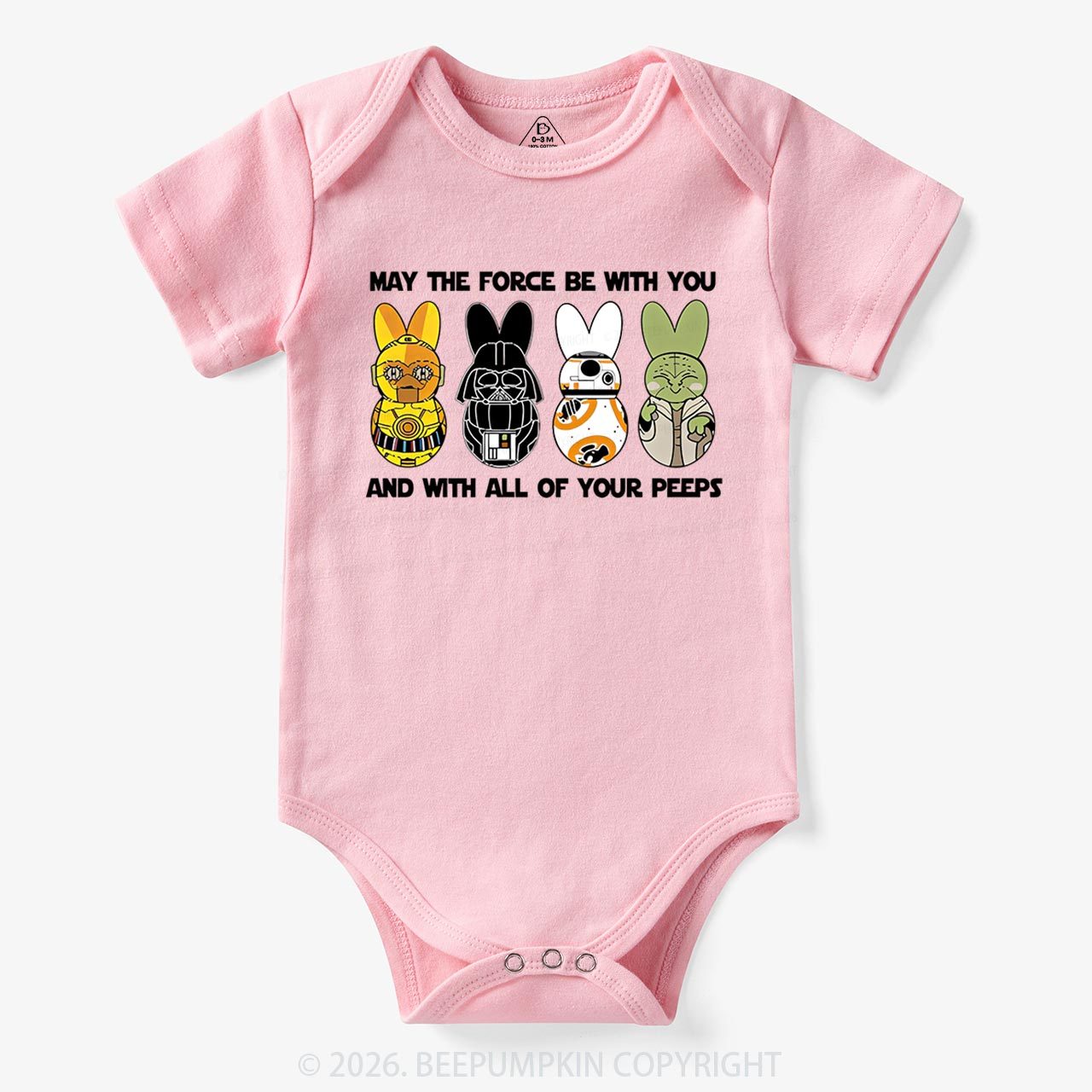 Bunny Ears Happy Easter Bodysuit