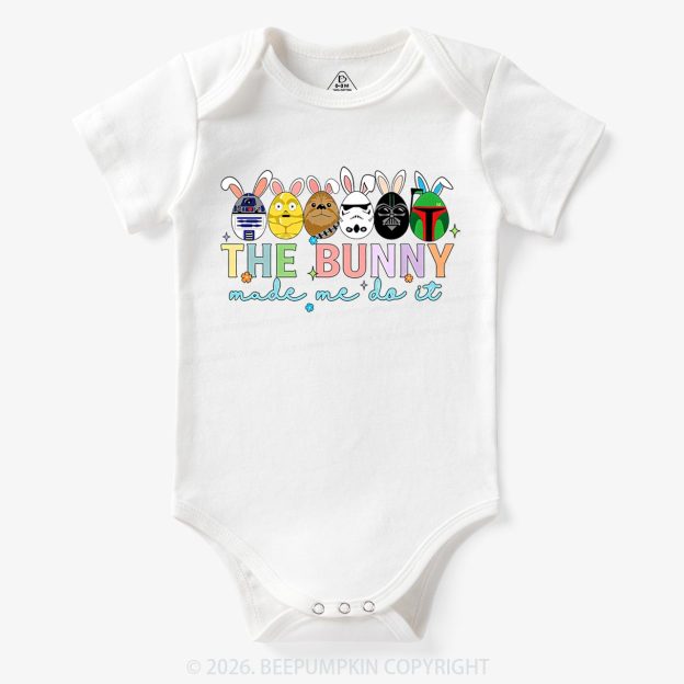 Cute Cartoon Characters Happy Easter Bodysuit