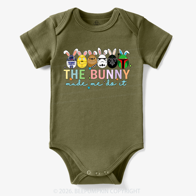 Cute Cartoon Characters Happy Easter Bodysuit
