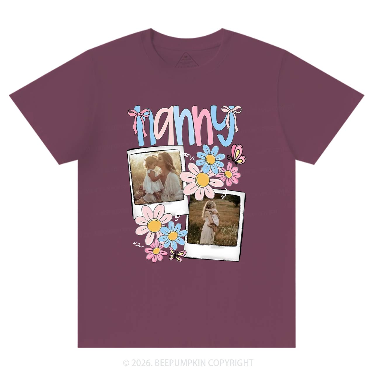 Personalized Photo Gift T-Shirt For Mom