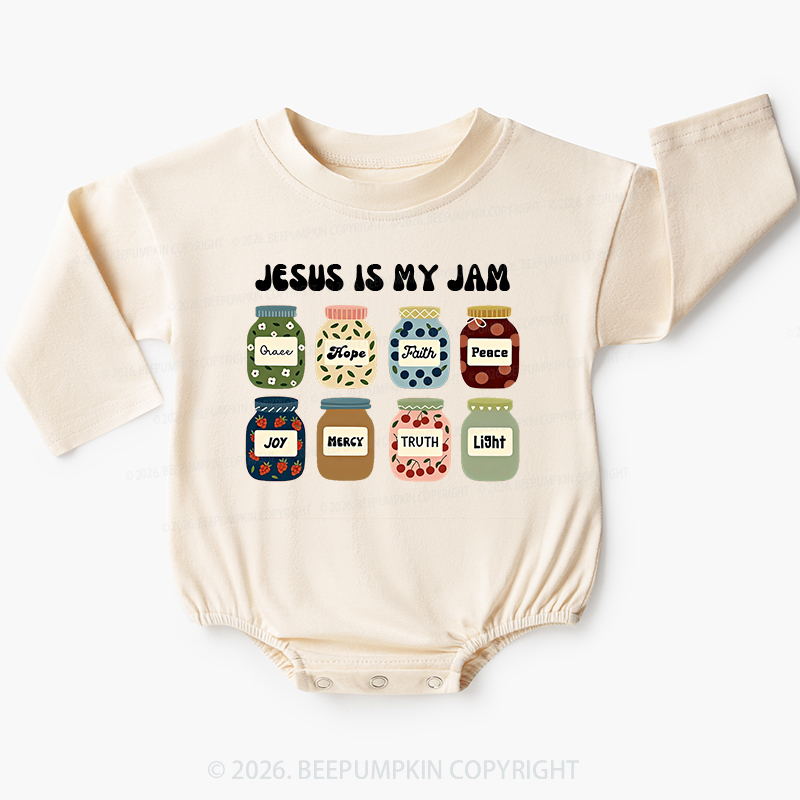 Jesus Is My Jam Baby Bubble Romper