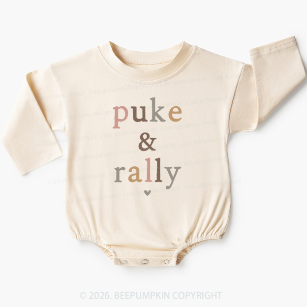 Puke & Rally Baby Bubble Romper