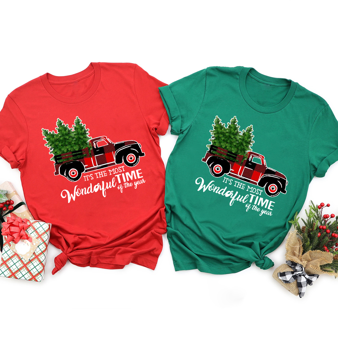 Most Wonderful Time Of The Year Christmas Family Shirts