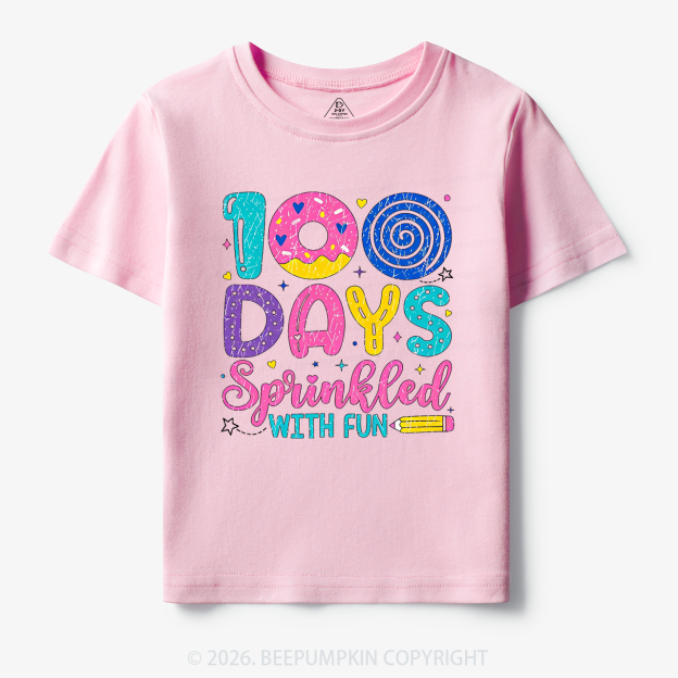 100 Days Sprinkled With Fun Toddler&Kid's Tees