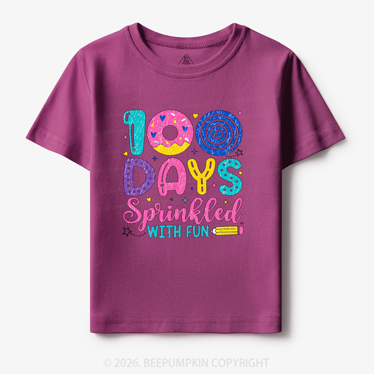 100 Days Sprinkled With Fun Toddler&Kid's Tees