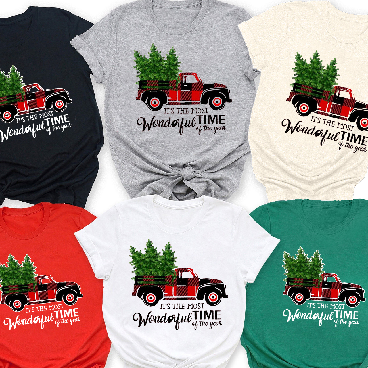 Most Wonderful Time Of The Year Christmas Family Shirts