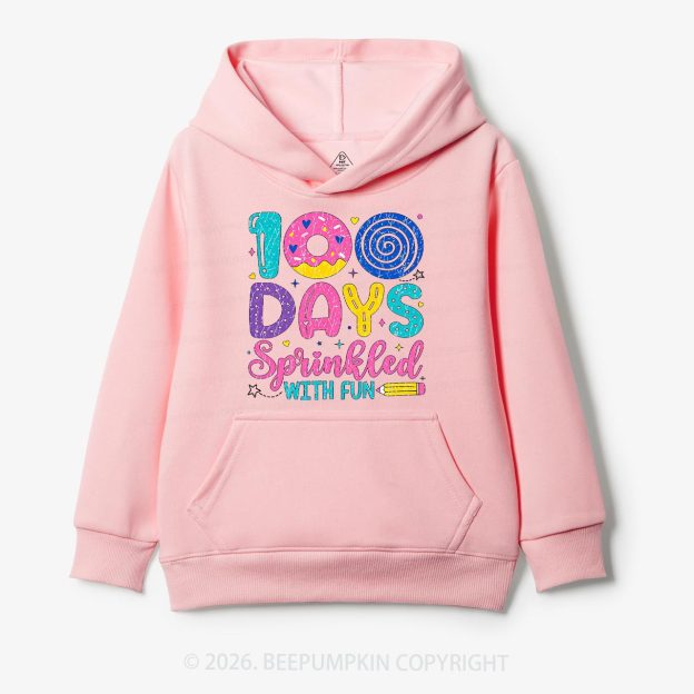100 Days Sprinkled With Fun Toddler&Kid's Hoodies