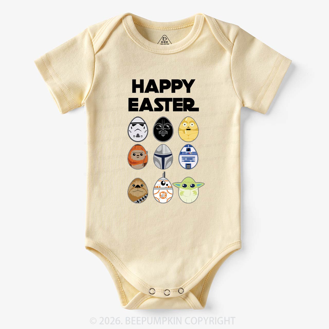 Easter Funny Trooper Eggpire Bodysuit
