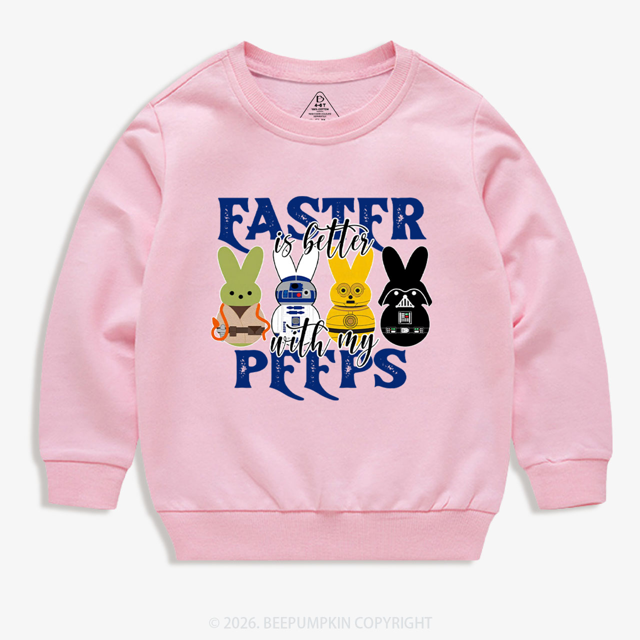 Easter Is Better With My Peeps Kid's Sweatshirt