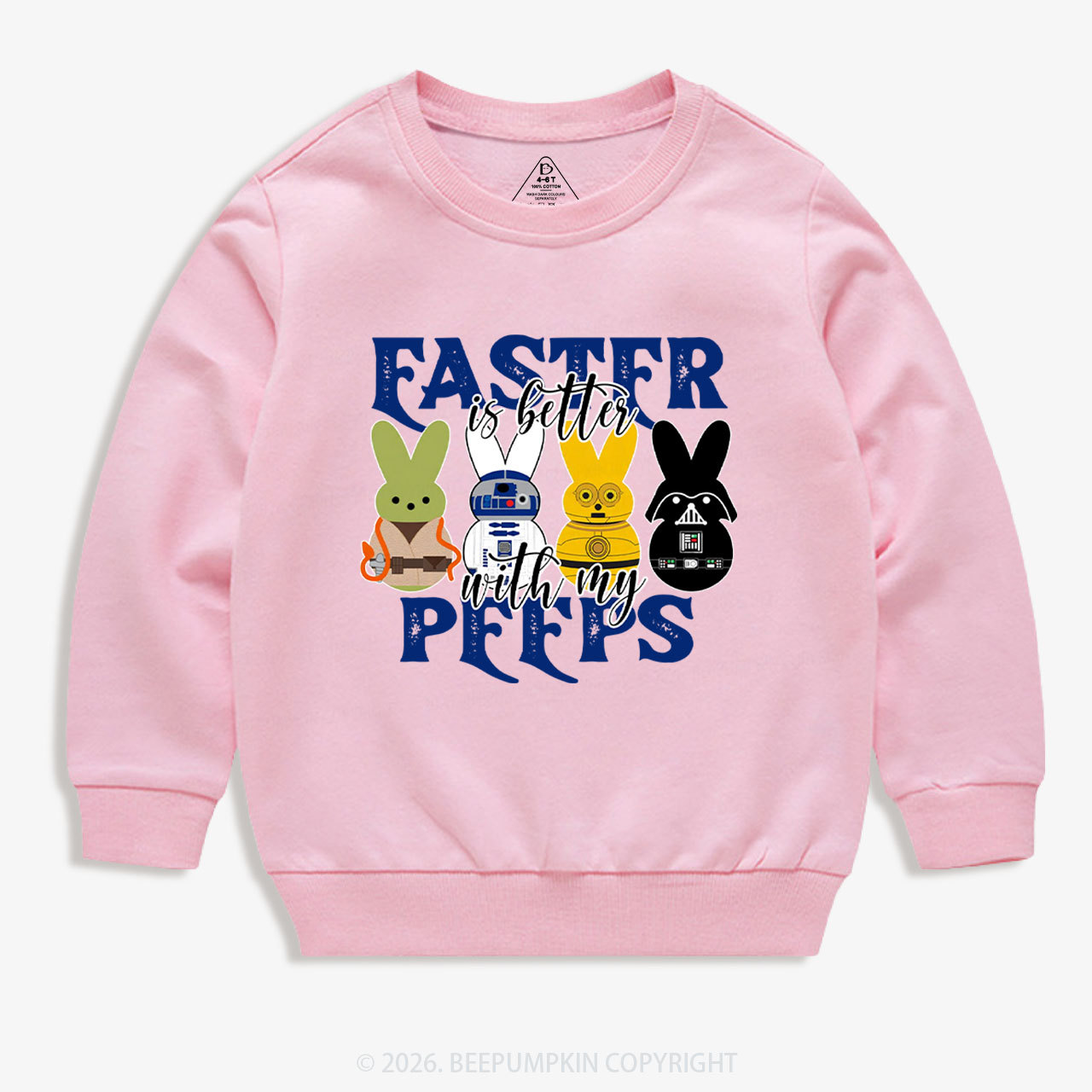 Easter Is Better With My Peeps Kid's Sweatshirt
