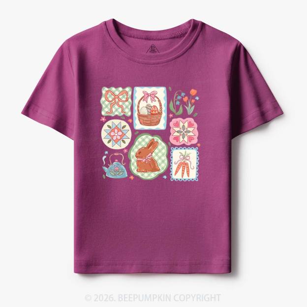 Pastel Easter Basket Toddler&Kid's Tees
