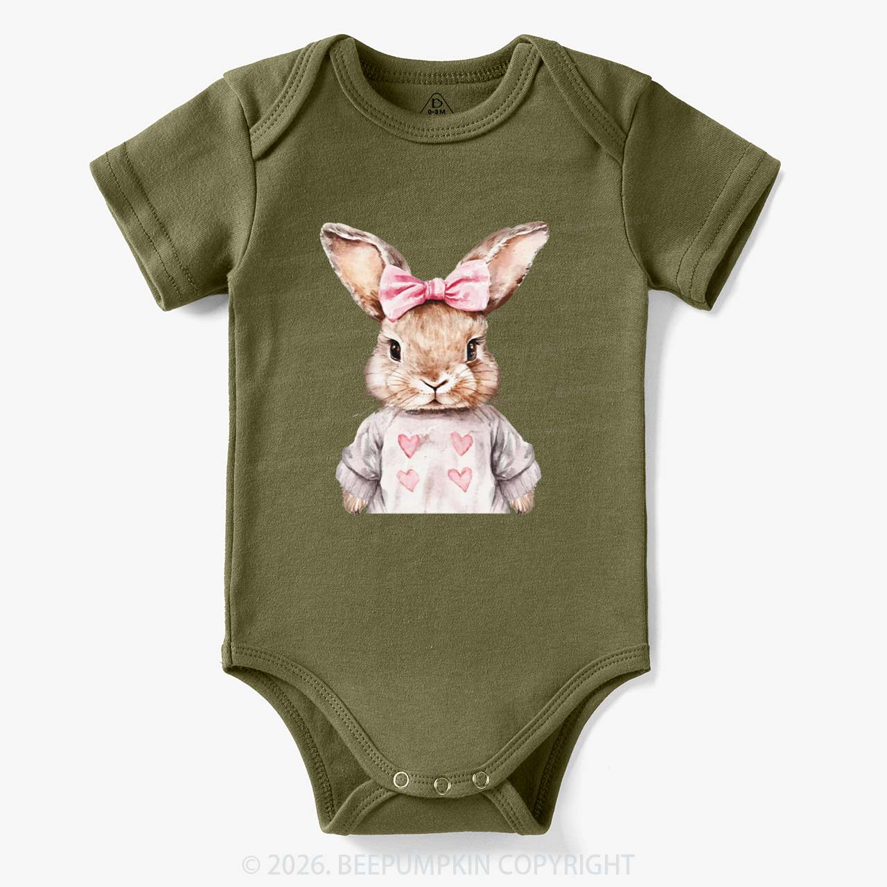 Sweet Bow Bunny Easter Bodysuit