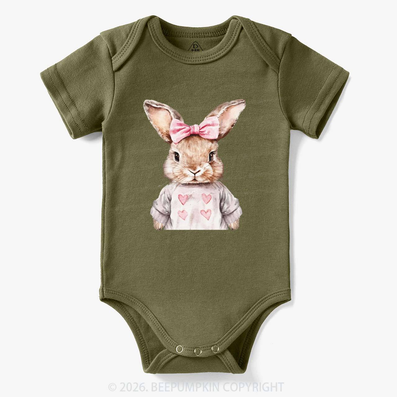 Sweet Bow Bunny Easter Bodysuit