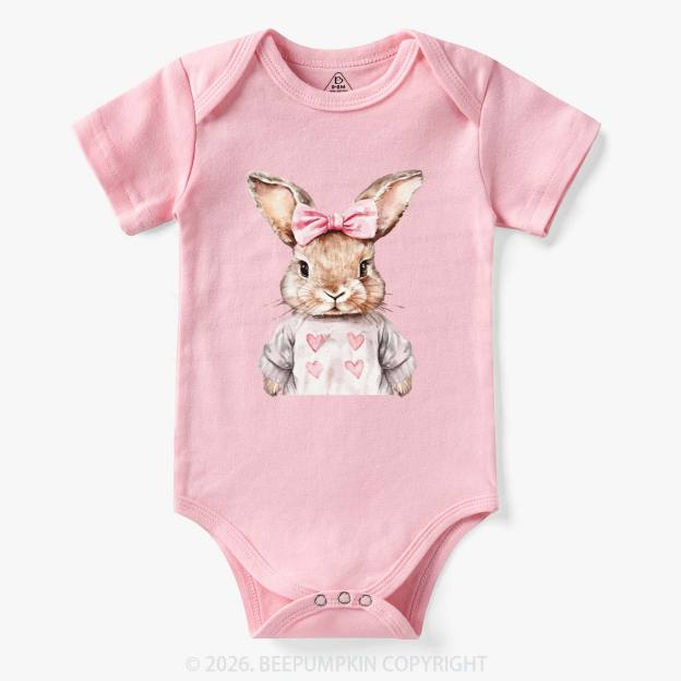 Sweet Bow Bunny Easter Bodysuit