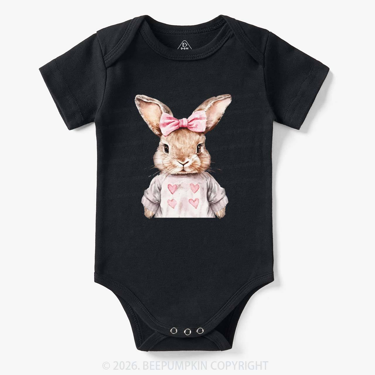 Sweet Bow Bunny Easter Bodysuit