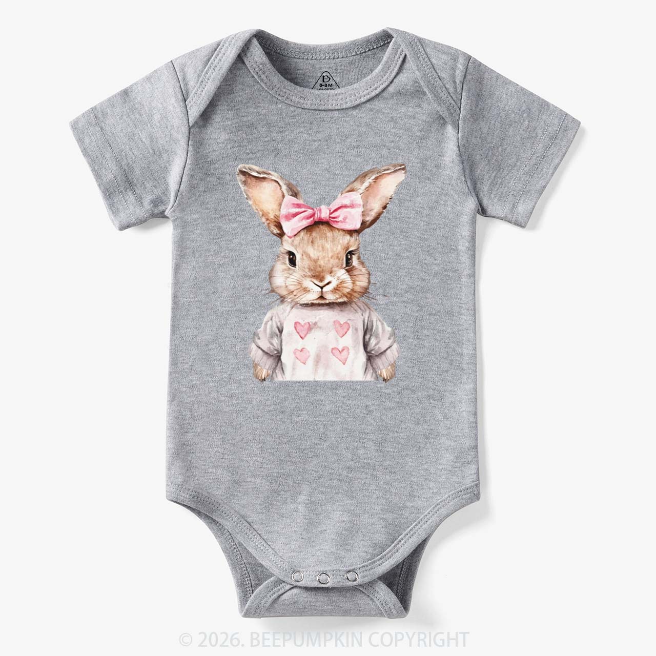 Sweet Bow Bunny Easter Bodysuit
