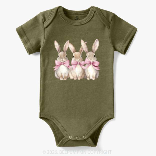 Triple Bunny Hug Easter Bodysuit
