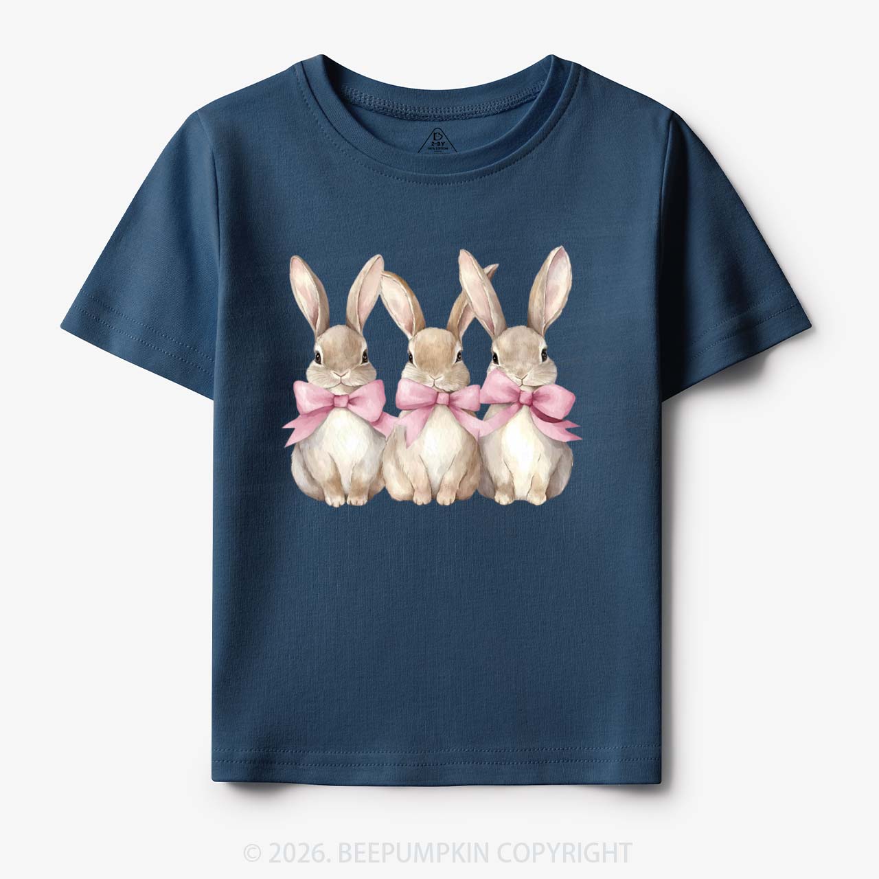 Triple Bunny Hug Easter Toddler&Kid's Tees