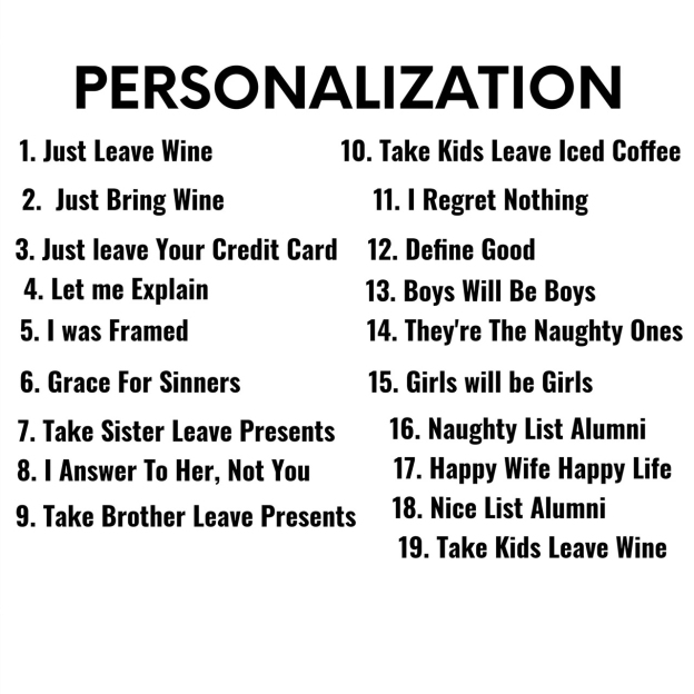 Personalized Funny Dear Santa Family Matching Blue Pajamas Beepumpkin