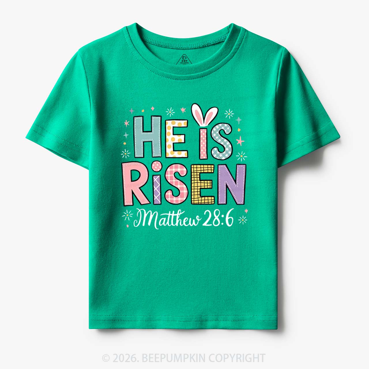 He is Risen Easter Joy Toddler&Kid's Tees