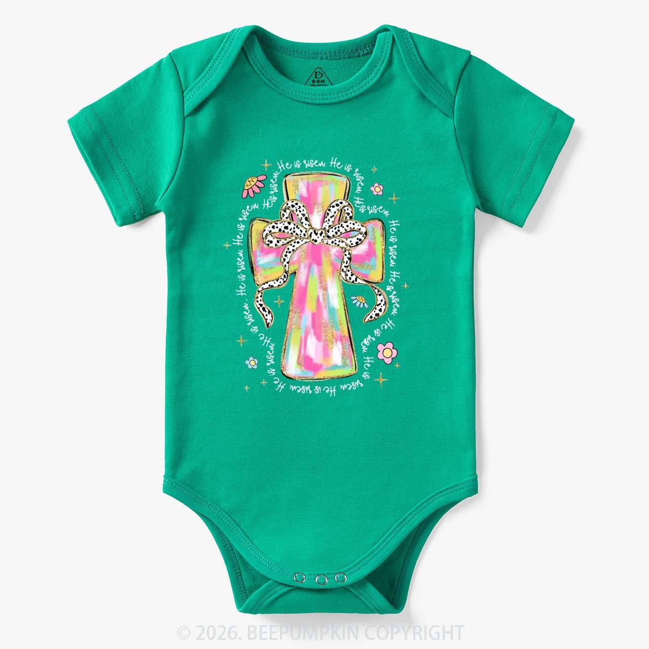 Pastel Easter Christian Baby Bodysuit