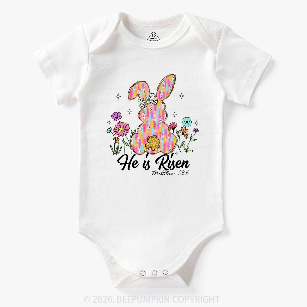 Risen In Bloom Faith & Flowers Baby Bodysuit