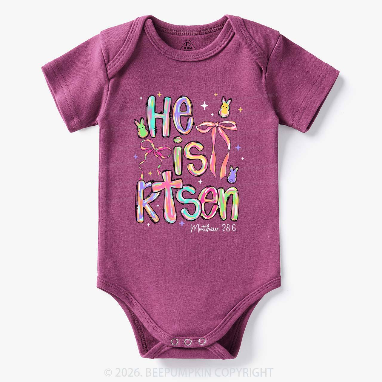 Risen In Color  Candy Bunny Baby Bodysuit