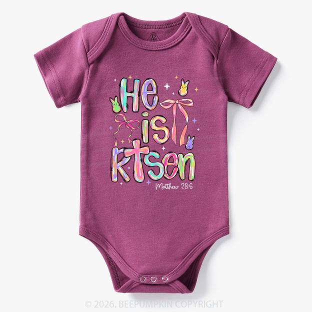 Risen In Color  Candy Bunny Baby Bodysuit