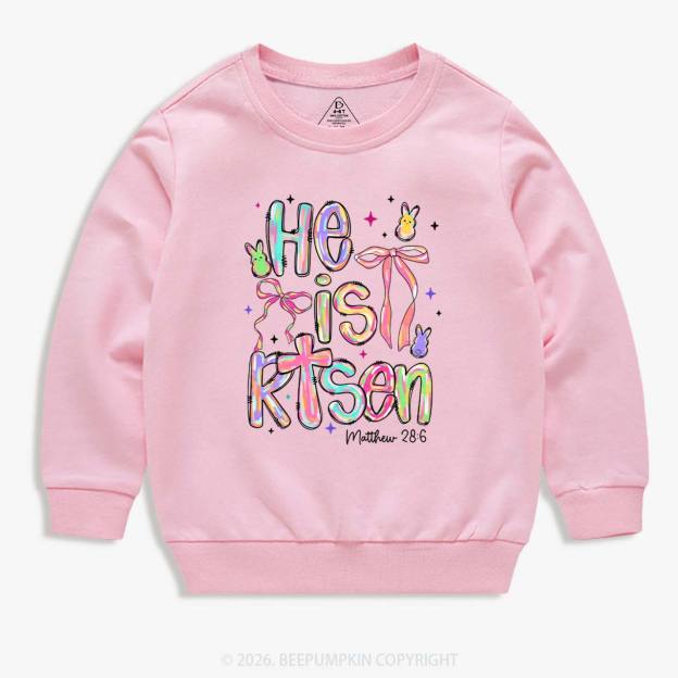 Risen In Color  Candy Bunny Kid's Sweatshirt