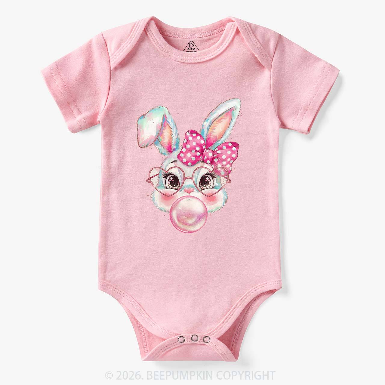Sassy Bunny Bubble Baby Bodysuit