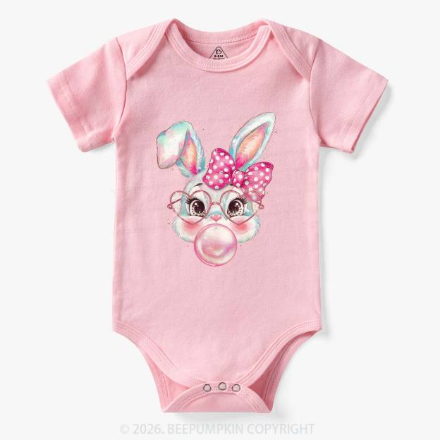 Sassy Bunny Bubble Baby Bodysuit