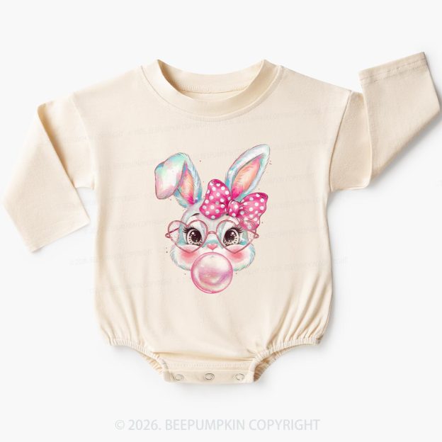 Sassy Bunny Bubble Baby Bubble Romper