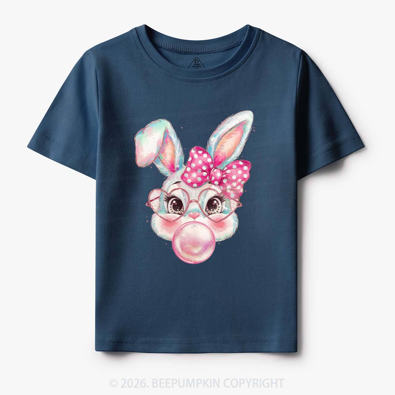 Sassy Bunny Bubble Toddler&Kids Tees