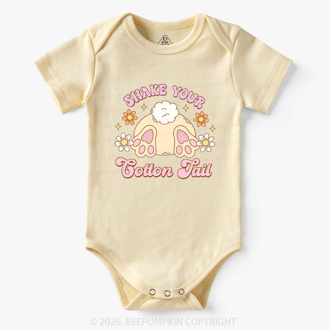 Shake Your Cotton Tail Baby Bodysuit