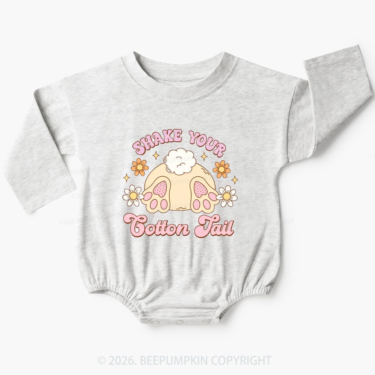 Shake Your Cotton Tail Baby Bubble Romper