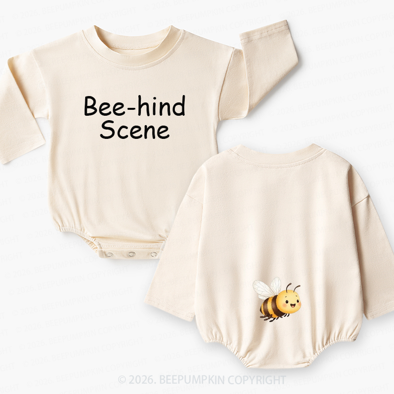 Bee-Hind Scene Baby Bubble Romper