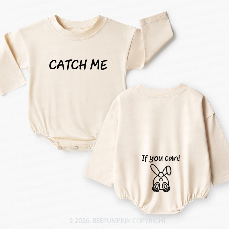Catch Me, If You Can Baby Bubble Romper