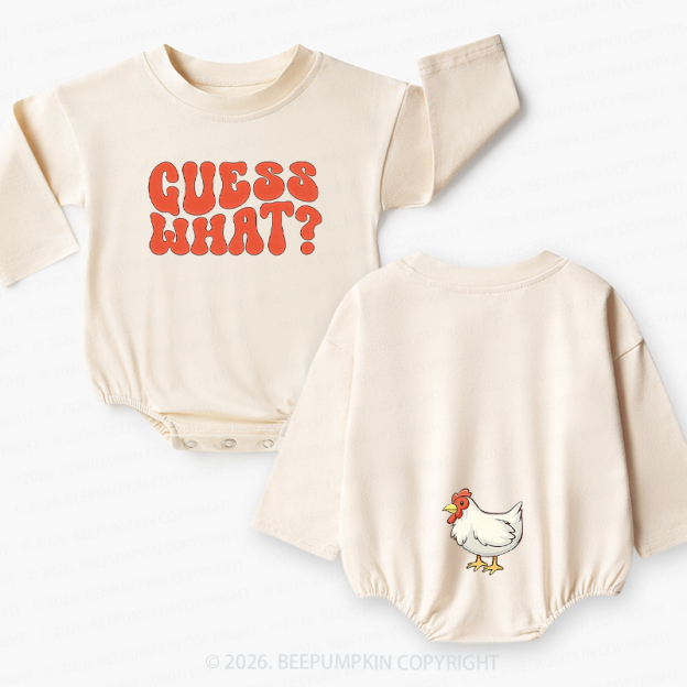 Guess What? Baby Bubble Romper Beepumpkin