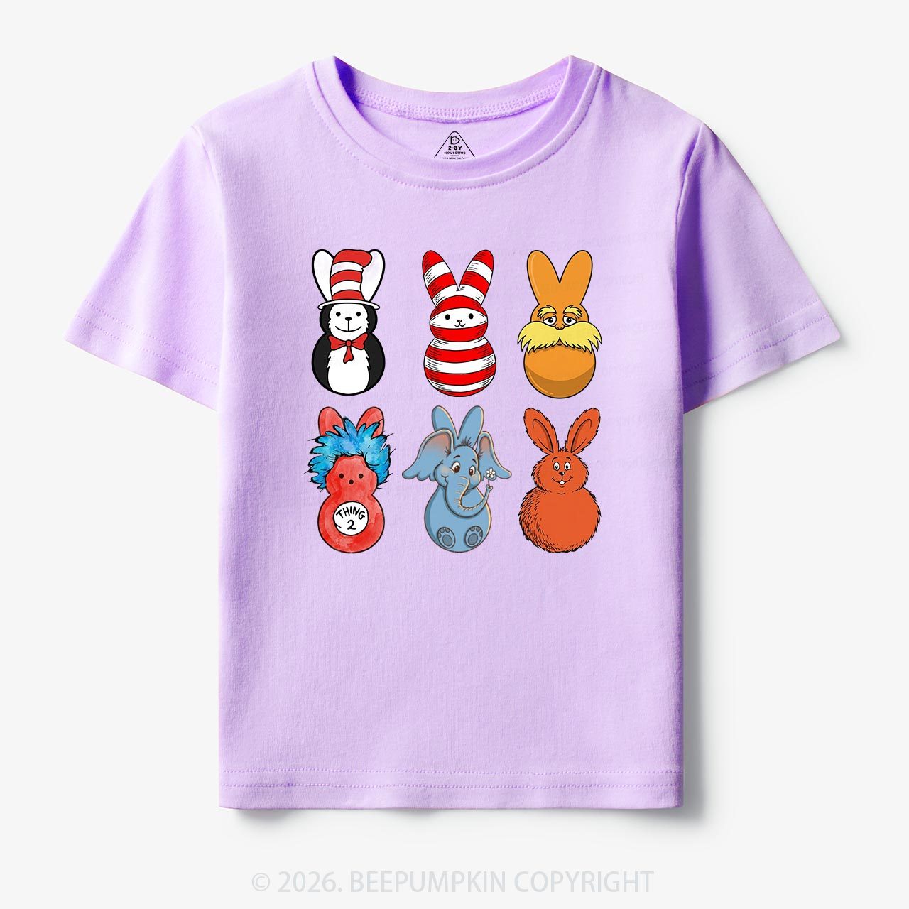 Storybook Bunny Tumbler Toddler&Kids Shirts