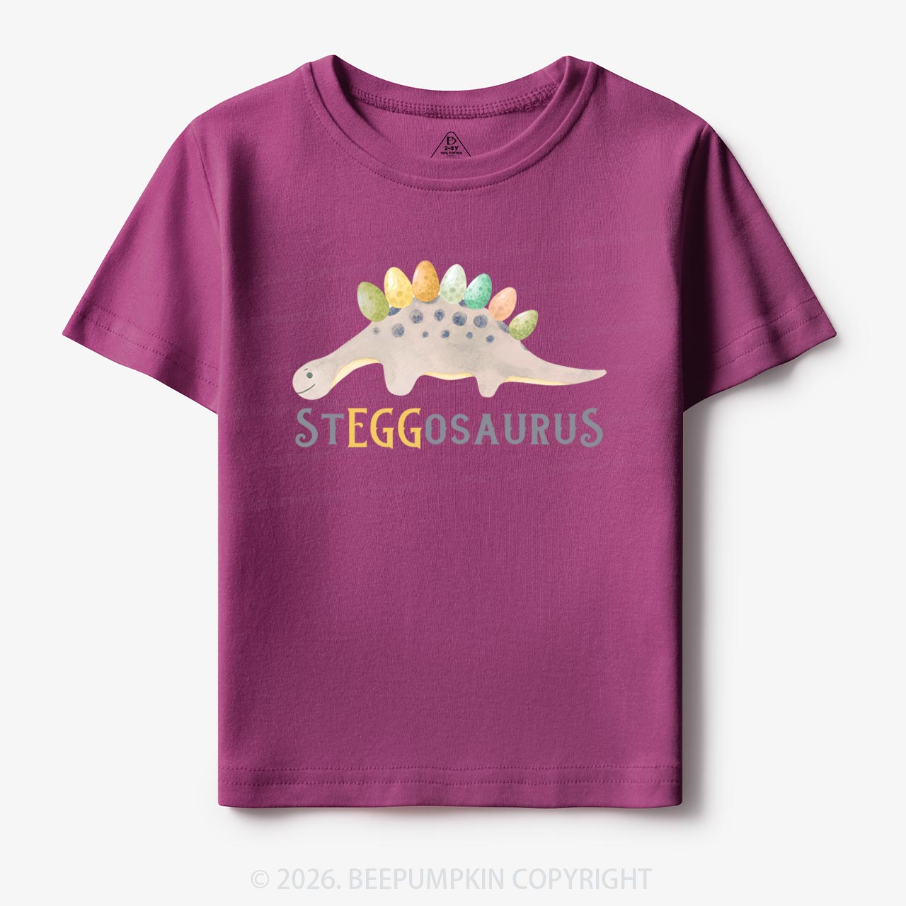 Steggosaurus Easter Toddler&Kid's Tees Beepumpkin