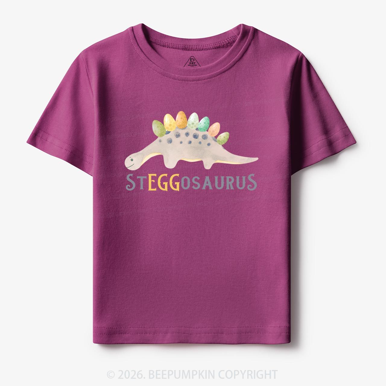 Steggosaurus Easter Toddler&Kid's Tees Beepumpkin