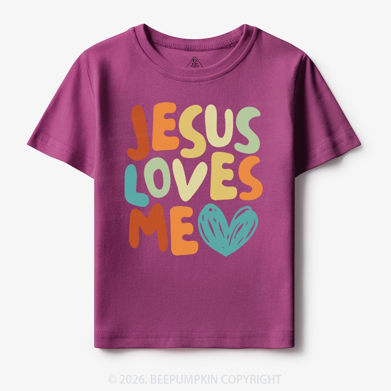 Jesus Loves Me Christian Toddler&Kid's Tees
